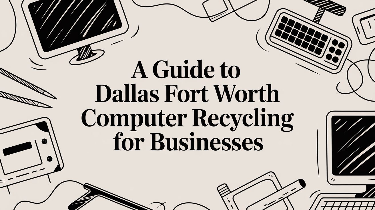 dallas-fort-worth-computer-recycling-e-waste-illustration