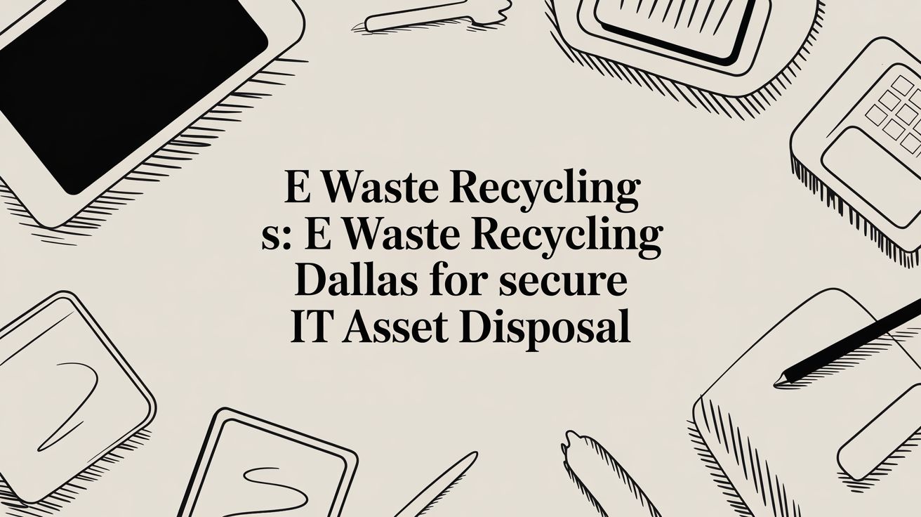e-waste-recycling-dallas-electronics-sketch