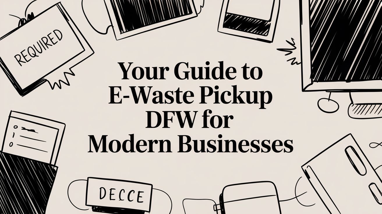 e-waste-pickup-dfw-illustration