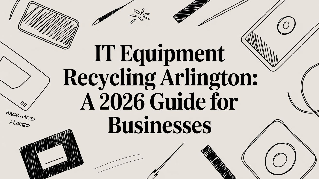it-equipment-recycling-arlington-electronics-doodles