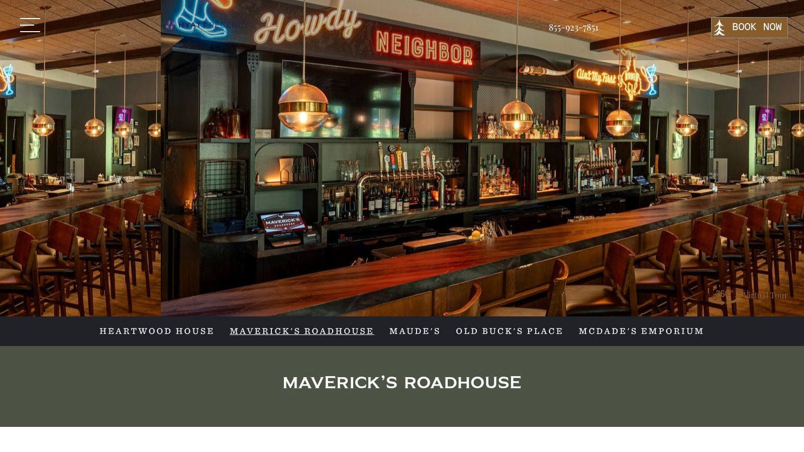 Maverick’s Roadhouse (Hyatt Regency Lost Pines)