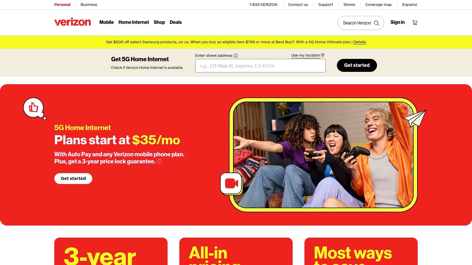 Verizon 5G Home Internet
