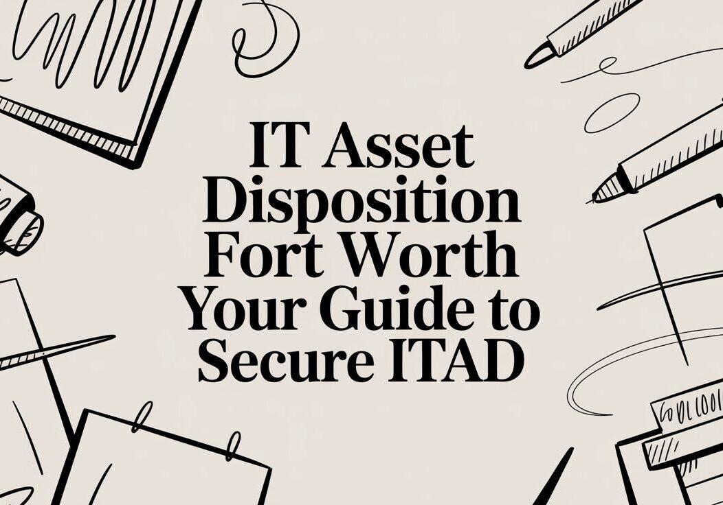 it-asset-disposition-fort-worth-office-flatlay