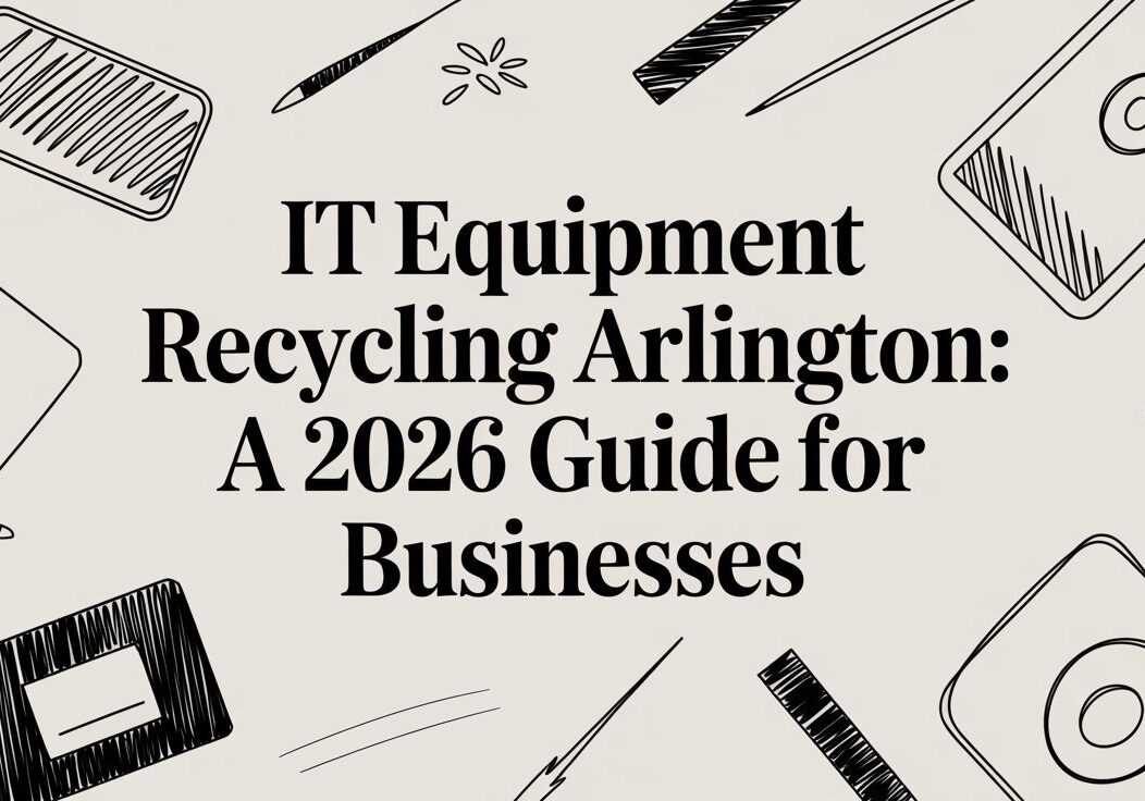 it-equipment-recycling-arlington-electronics-doodles